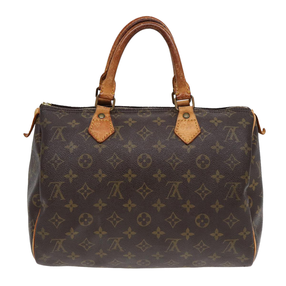 LOUIS VUITTON Monogram Speedy 30 Hand Bag M41526 LV 85597