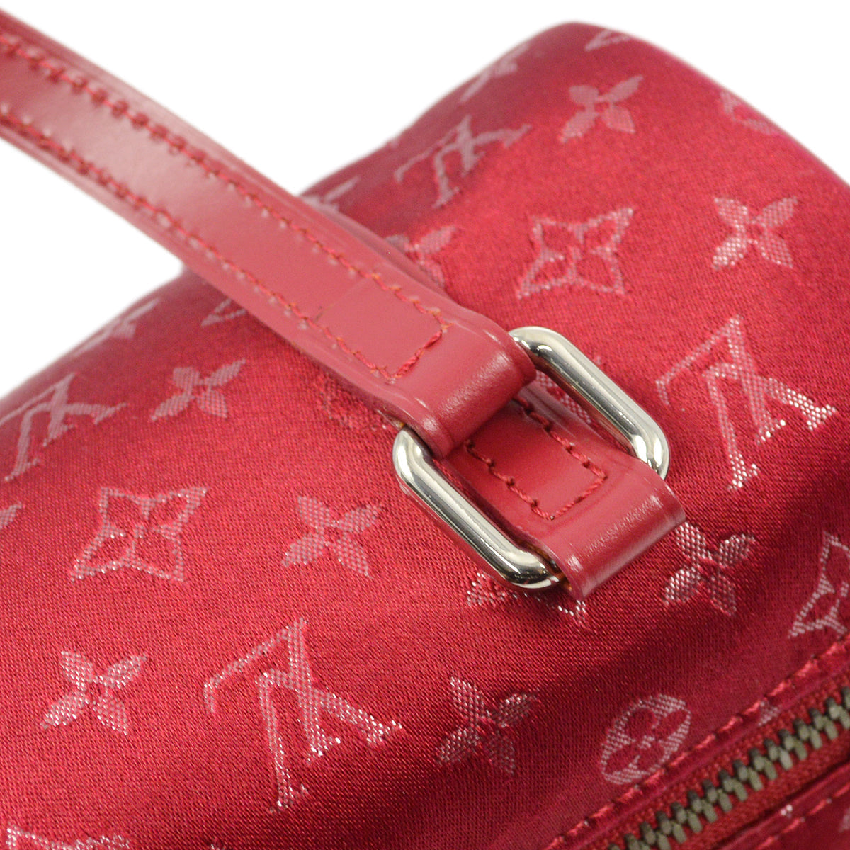 Louis Vuitton 2002 Red Monogram Satin Little Papillon M92353