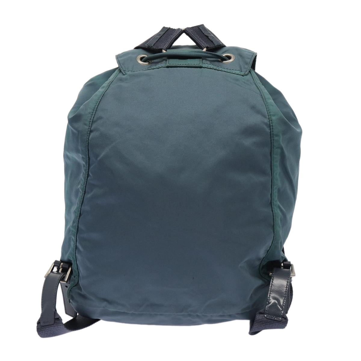 Luxury Prada Backpack Nylon Blue Silver  85634