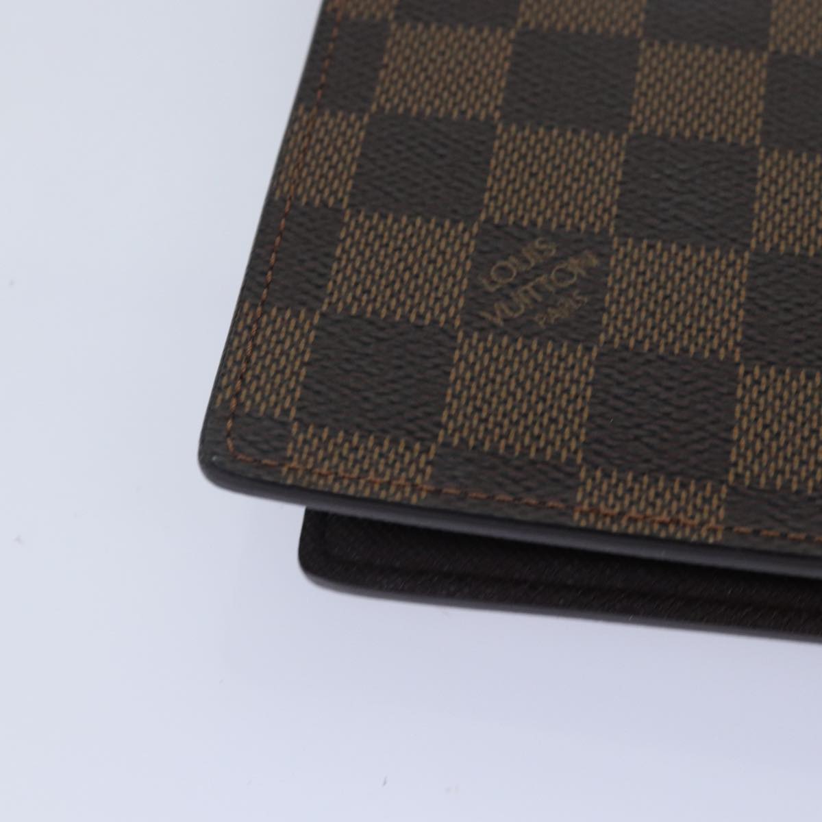 LOUIS VUITTON Damier Ebene Agenda GM Day Planner Cover R20107 LV 85660