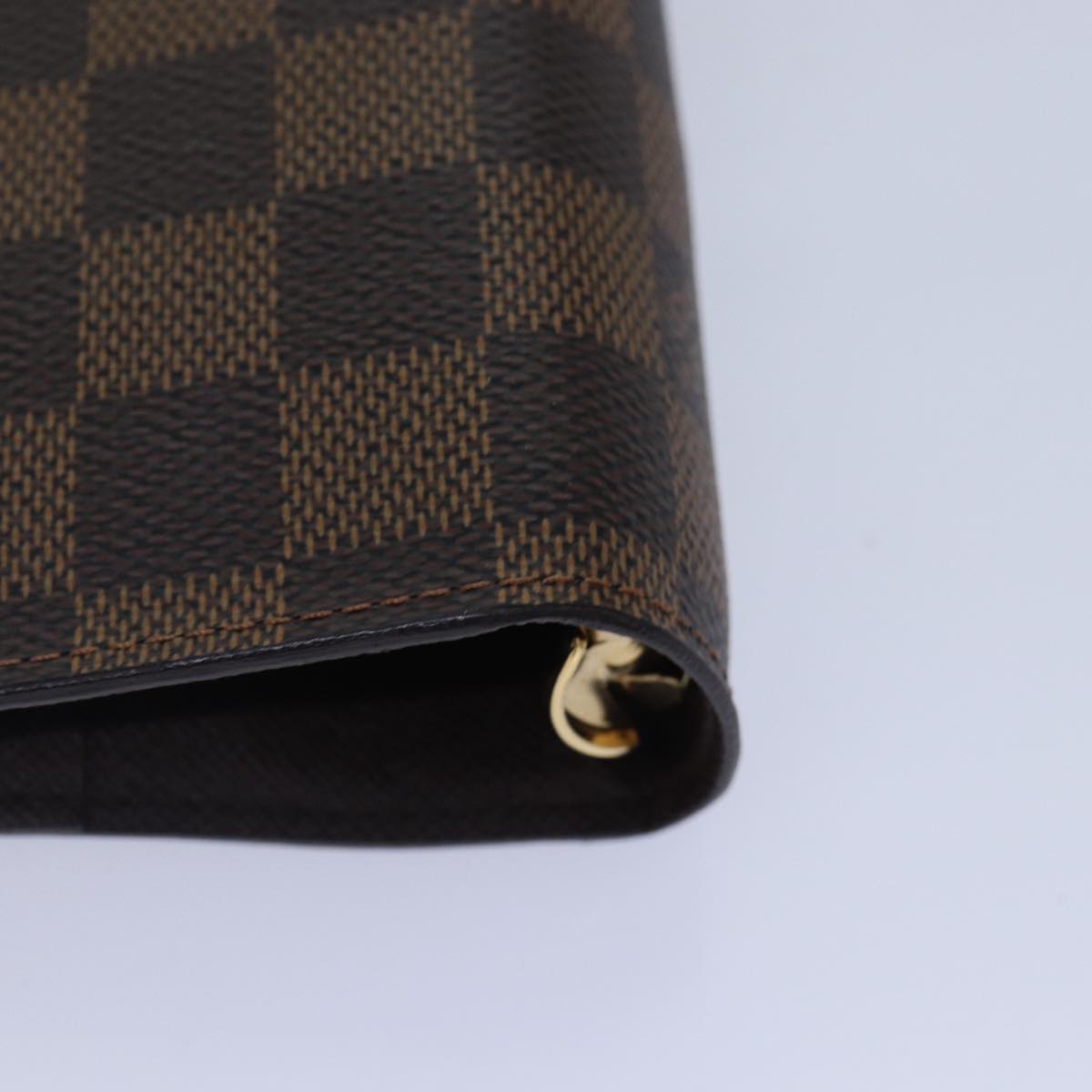LOUIS VUITTON Damier Ebene Agenda GM Day Planner Cover R20107 LV 85660