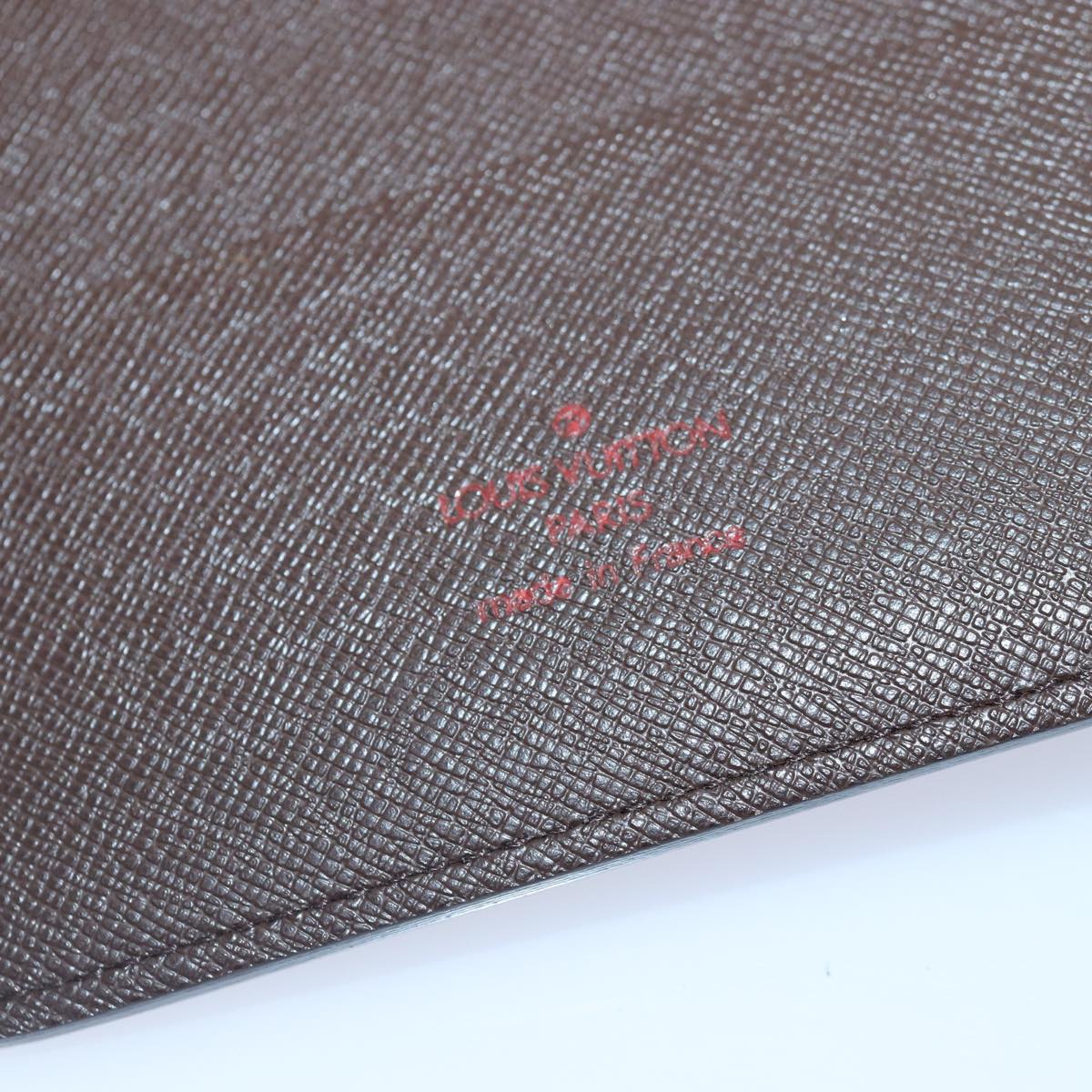 LOUIS VUITTON Damier Ebene Agenda GM Day Planner Cover R20107 LV 85660
