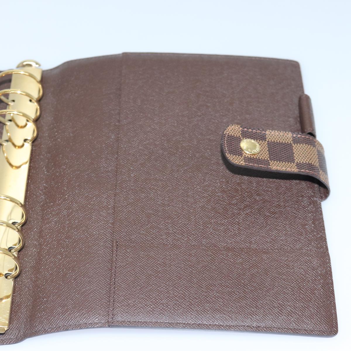 LOUIS VUITTON Damier Ebene Agenda GM Day Planner Cover R20107 LV 85660