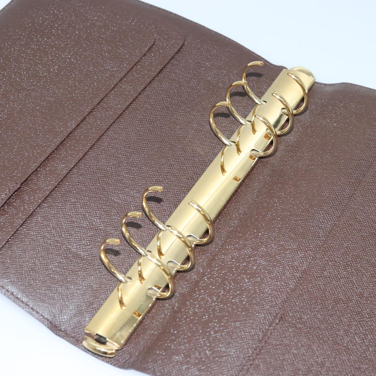 LOUIS VUITTON Damier Ebene Agenda GM Day Planner Cover R20107 LV 85660