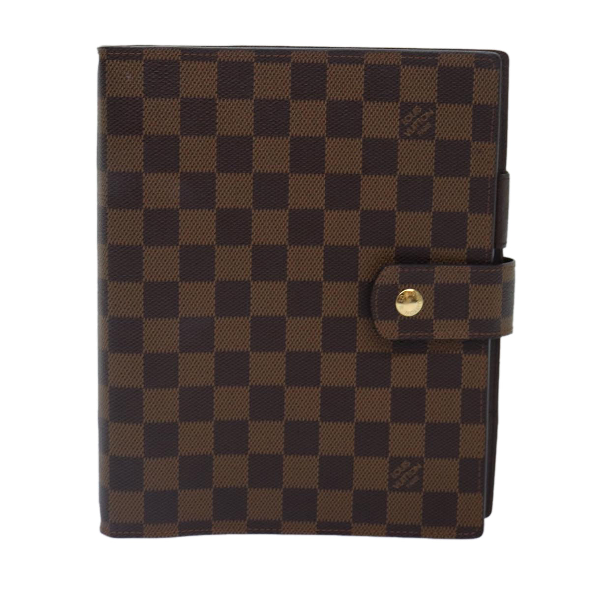 LOUIS VUITTON Damier Ebene Agenda GM Day Planner Cover R20107 LV 85660