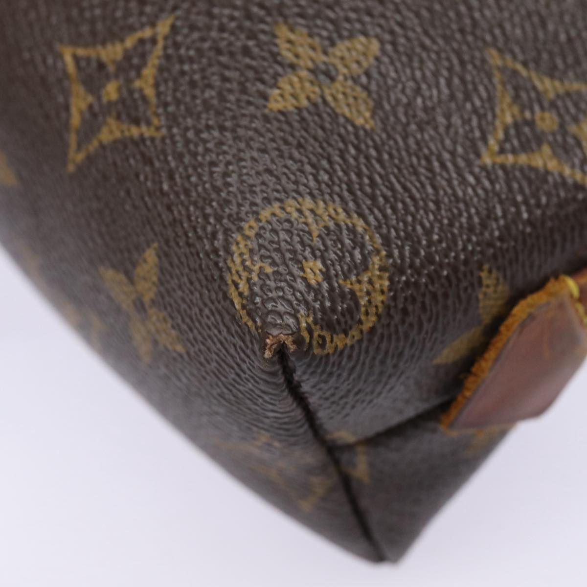LOUIS VUITTON Monogram Pochette Cosmetic PM Cosmetic Pouch M47515 LV 85663