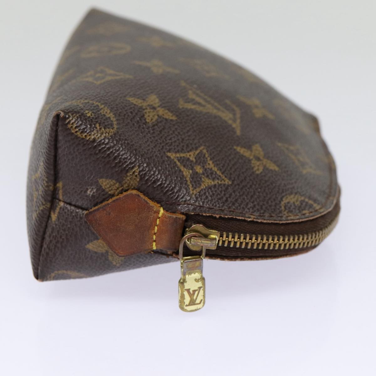 LOUIS VUITTON Monogram Pochette Cosmetic PM Cosmetic Pouch M47515 LV 85663