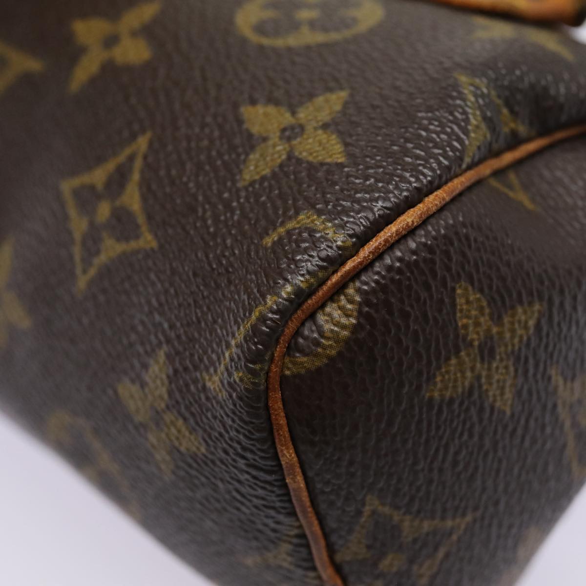 LOUIS VUITTON Monogram Mini Speedy Hand Bag M41534 LV 85664