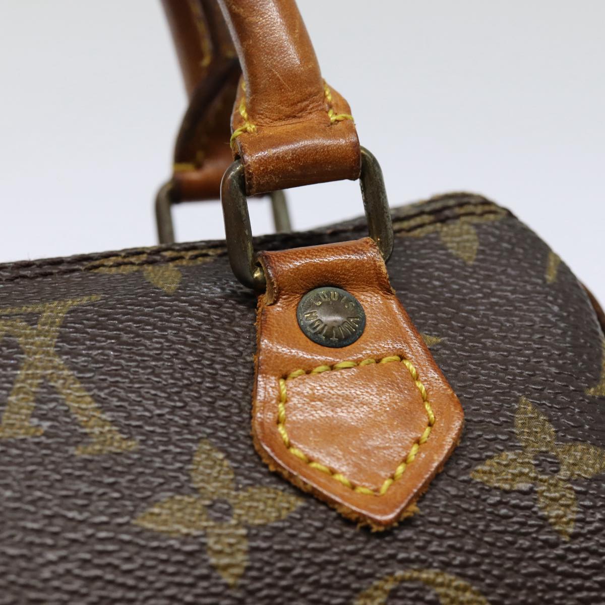 LOUIS VUITTON Monogram Mini Speedy Hand Bag M41534 LV 85664