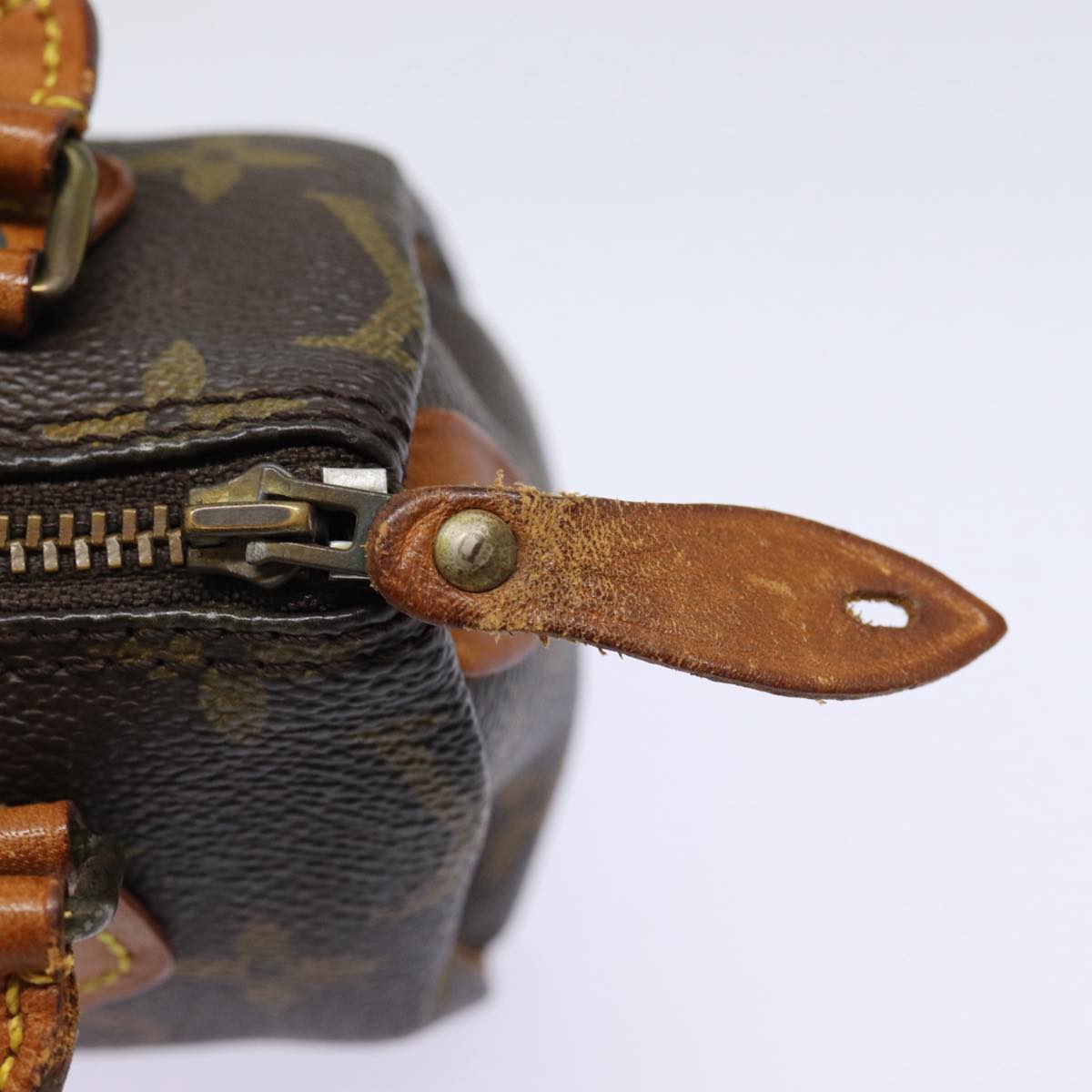 LOUIS VUITTON Monogram Mini Speedy Hand Bag M41534 LV 85664