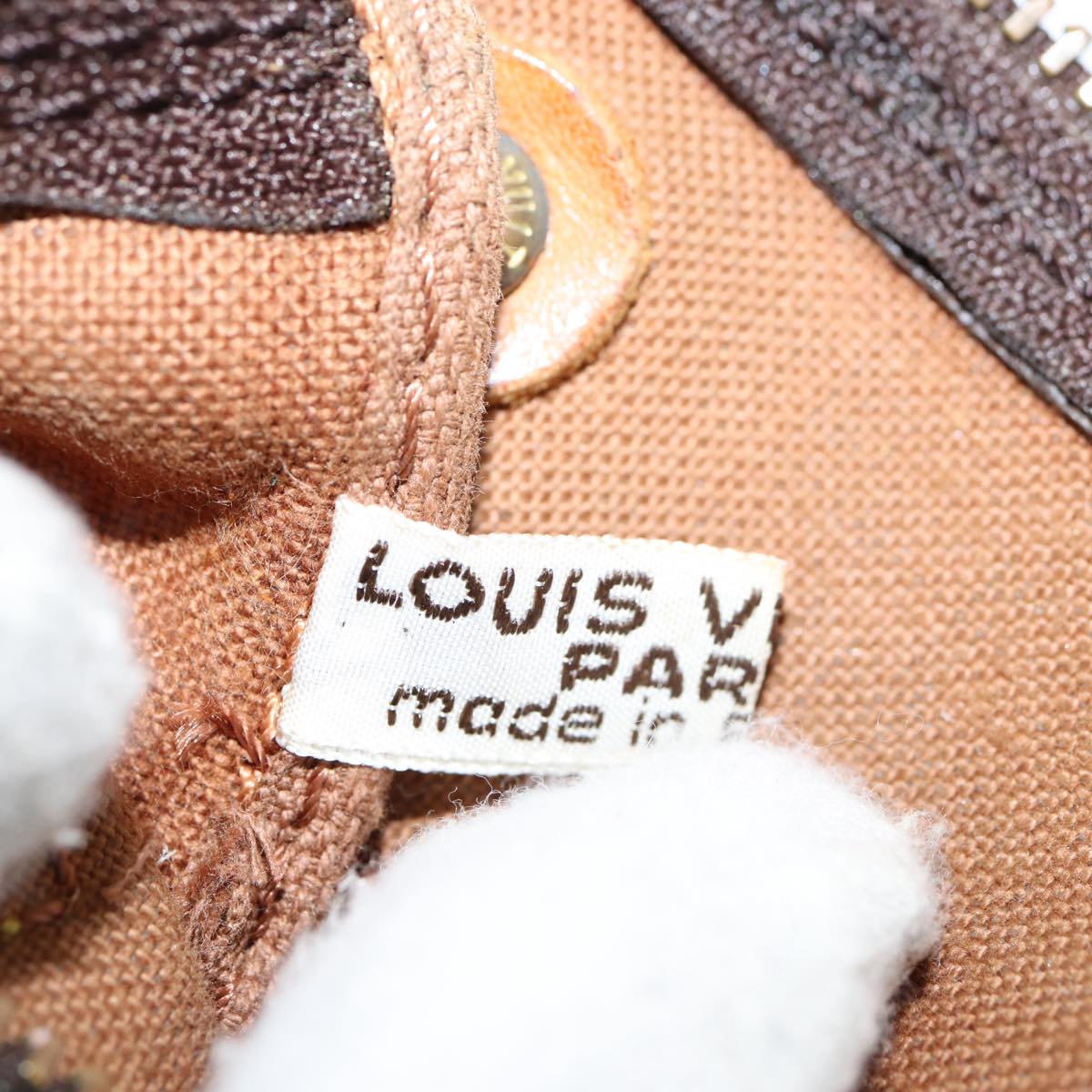 LOUIS VUITTON Monogram Mini Speedy Hand Bag M41534 LV 85664