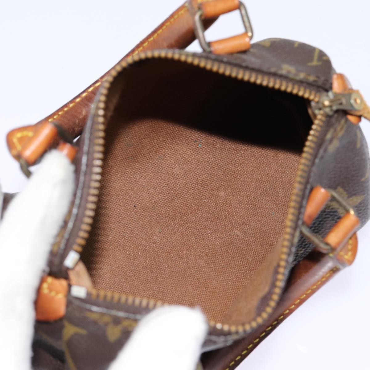 LOUIS VUITTON Monogram Mini Speedy Hand Bag M41534 LV 85664