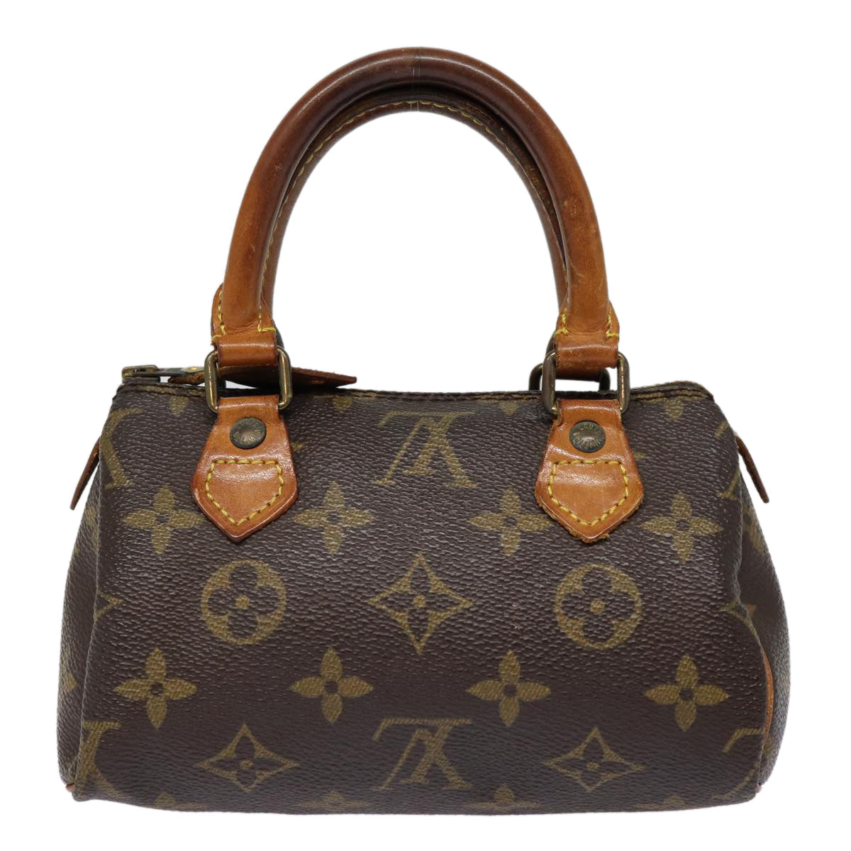 LOUIS VUITTON Monogram Mini Speedy Hand Bag M41534 LV 85664