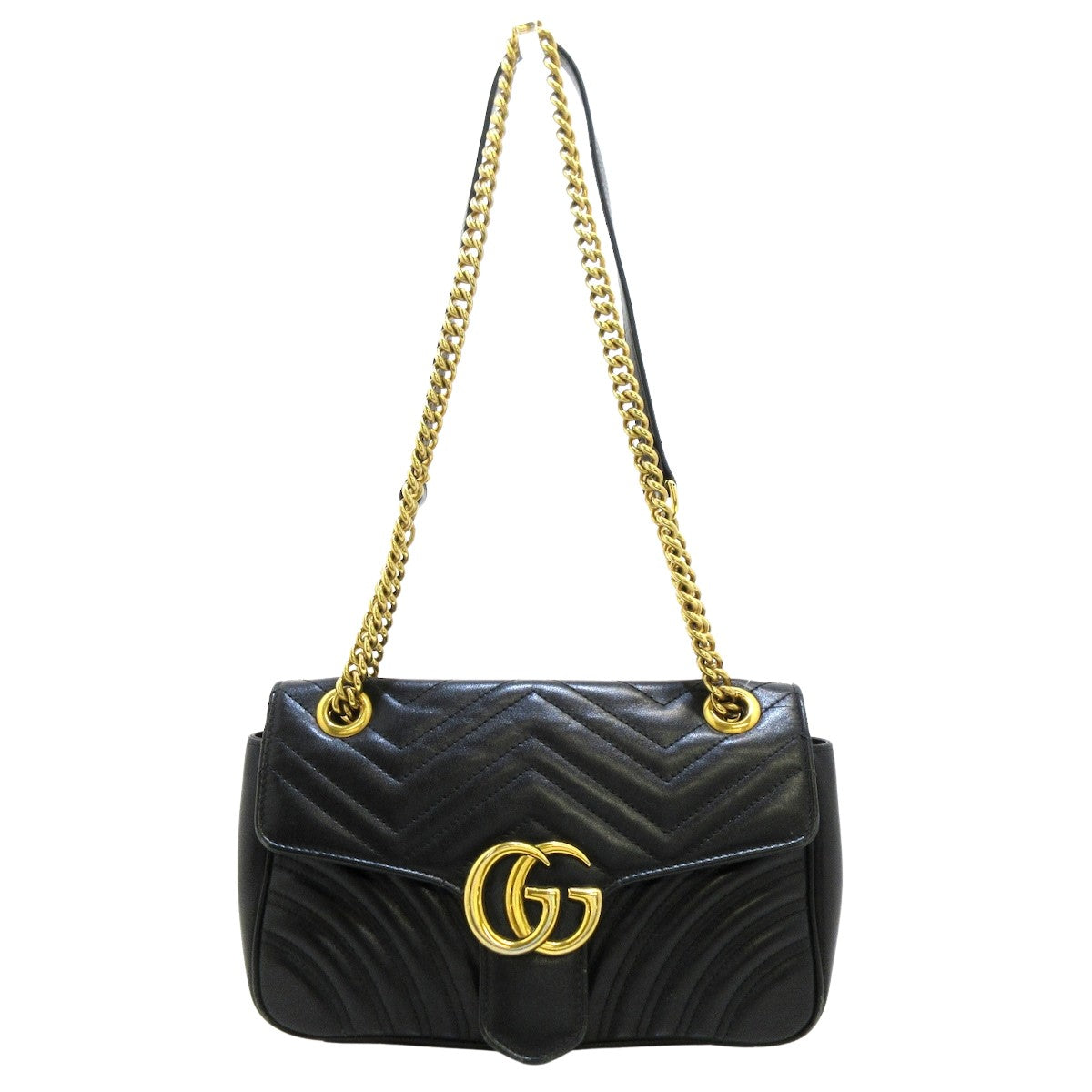 Luxury Gucci Trending 2025 Gg Marmont  Leather Shoulder Bag ()