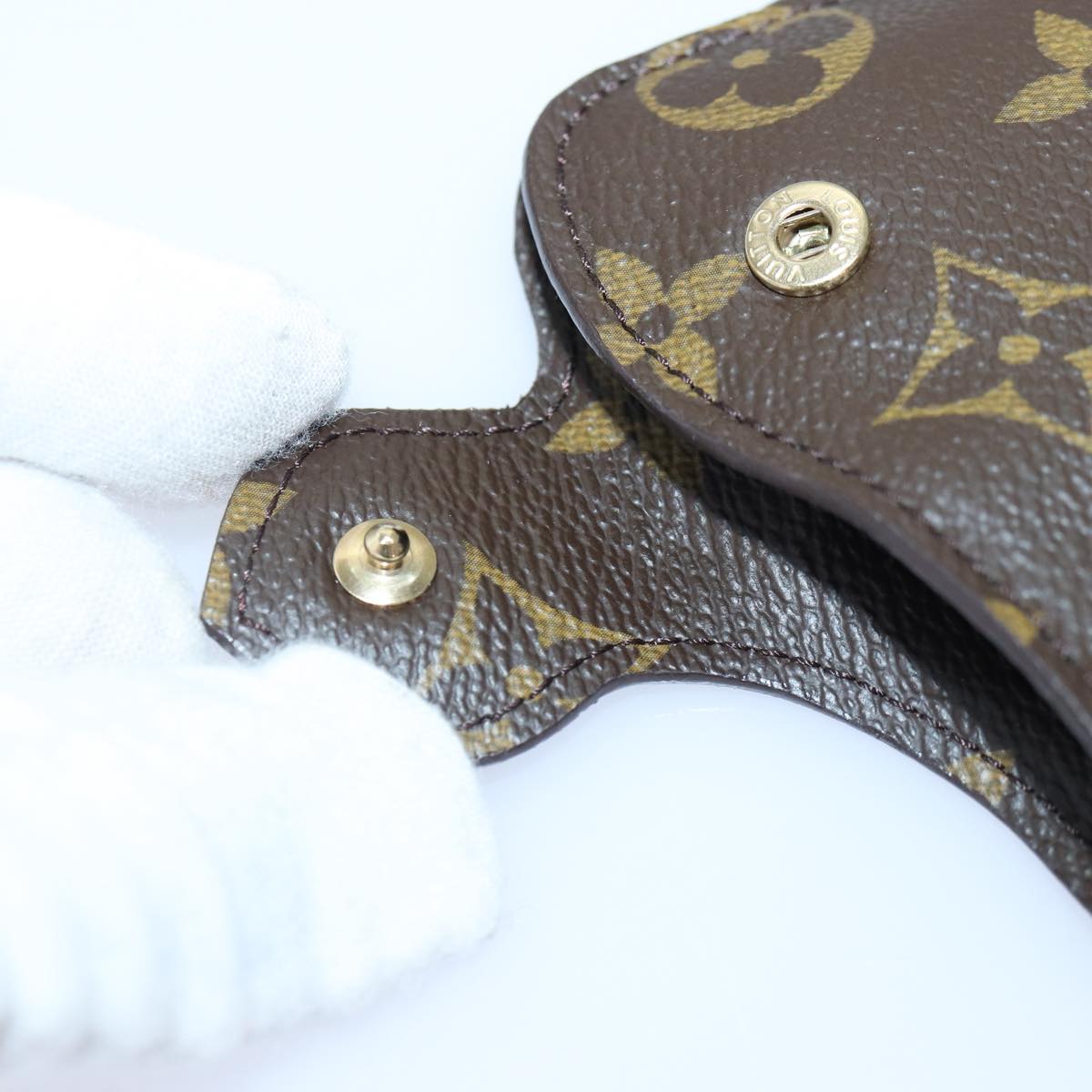 LOUIS VUITTON Monogram Etui Lunette MM Glasses Case M66544 LV 85670