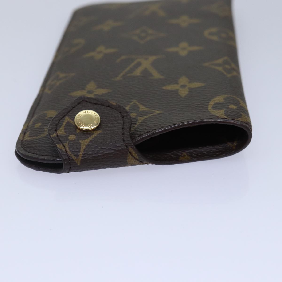 LOUIS VUITTON Monogram Etui Lunette MM Glasses Case M66544 LV 85670
