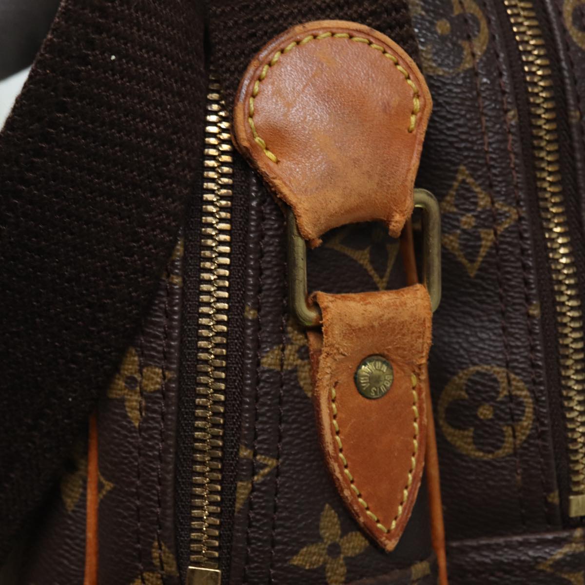 LOUIS VUITTON Monogram Reporter GM Shoulder Bag M45252 LV 85673
