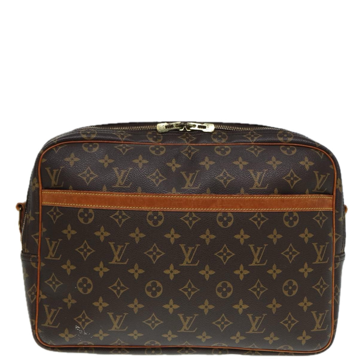 LOUIS VUITTON Monogram Reporter GM Shoulder Bag M45252 LV 85673