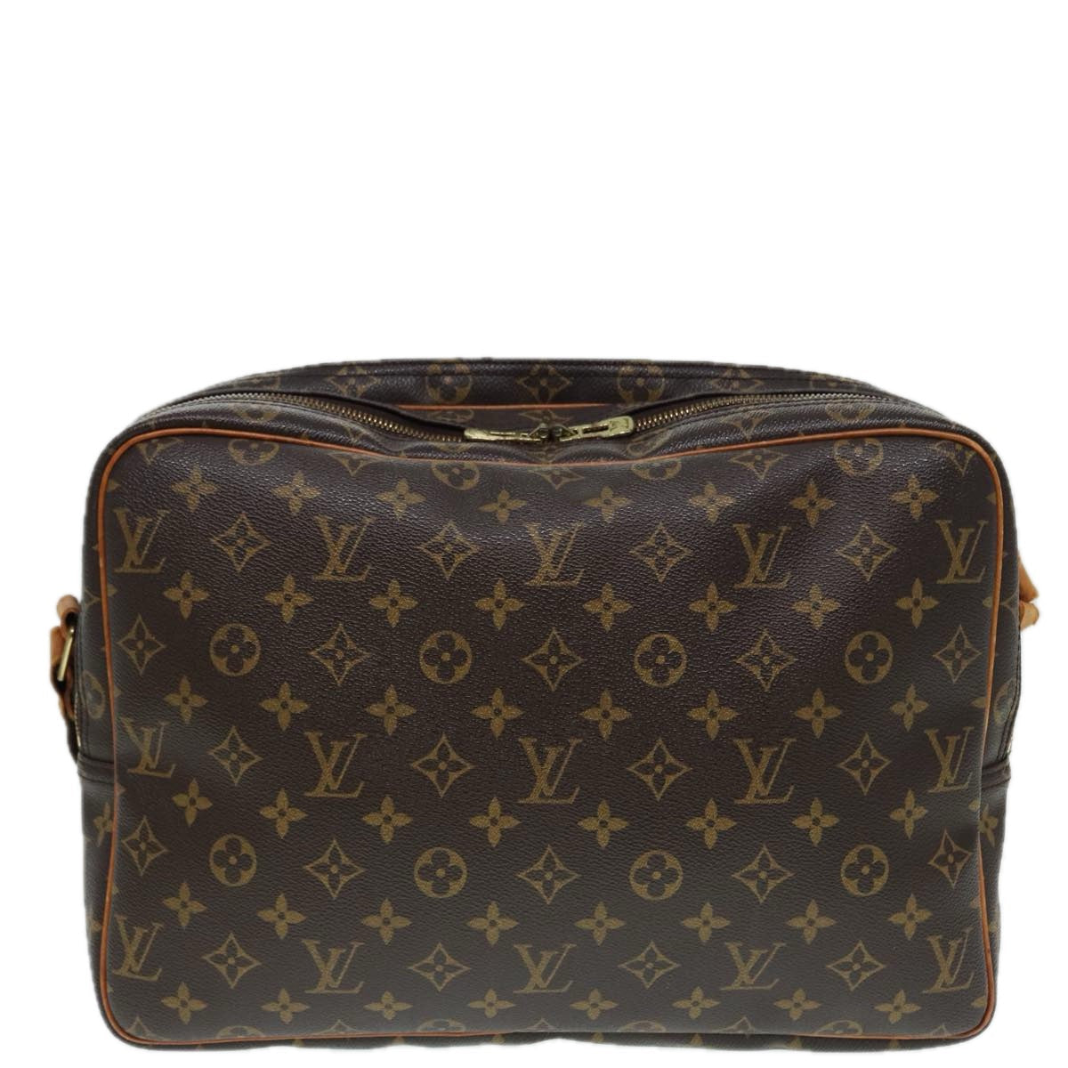 LOUIS VUITTON Monogram Reporter GM Shoulder Bag M45252 LV 85673