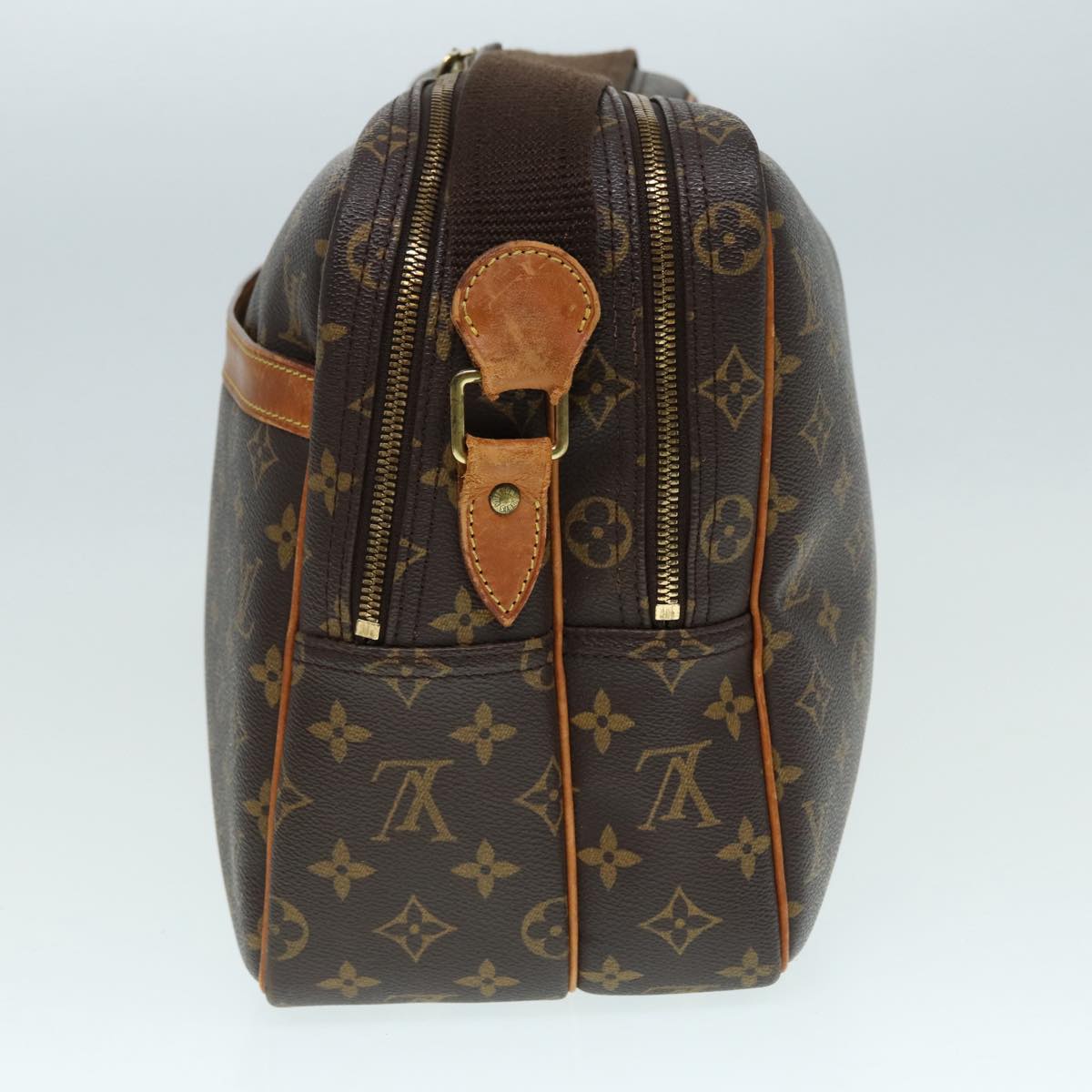 LOUIS VUITTON Monogram Reporter GM Shoulder Bag M45252 LV 85673