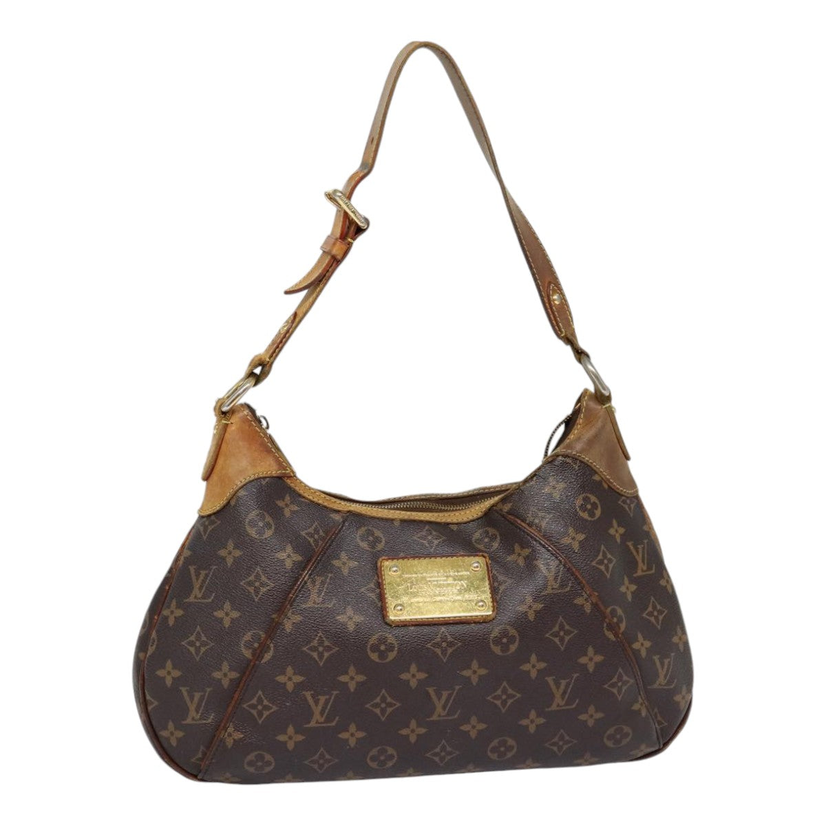 LOUIS VUITTON Monogram Thames GM Shoulder Bag M56383 LV 85732