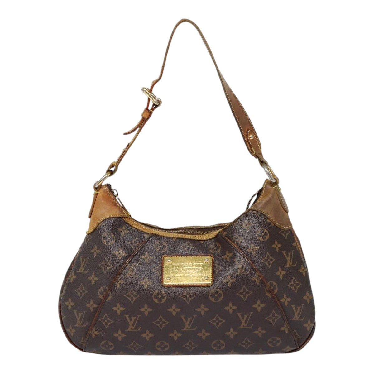 LOUIS VUITTON Monogram Thames GM Shoulder Bag M56383 LV 85732