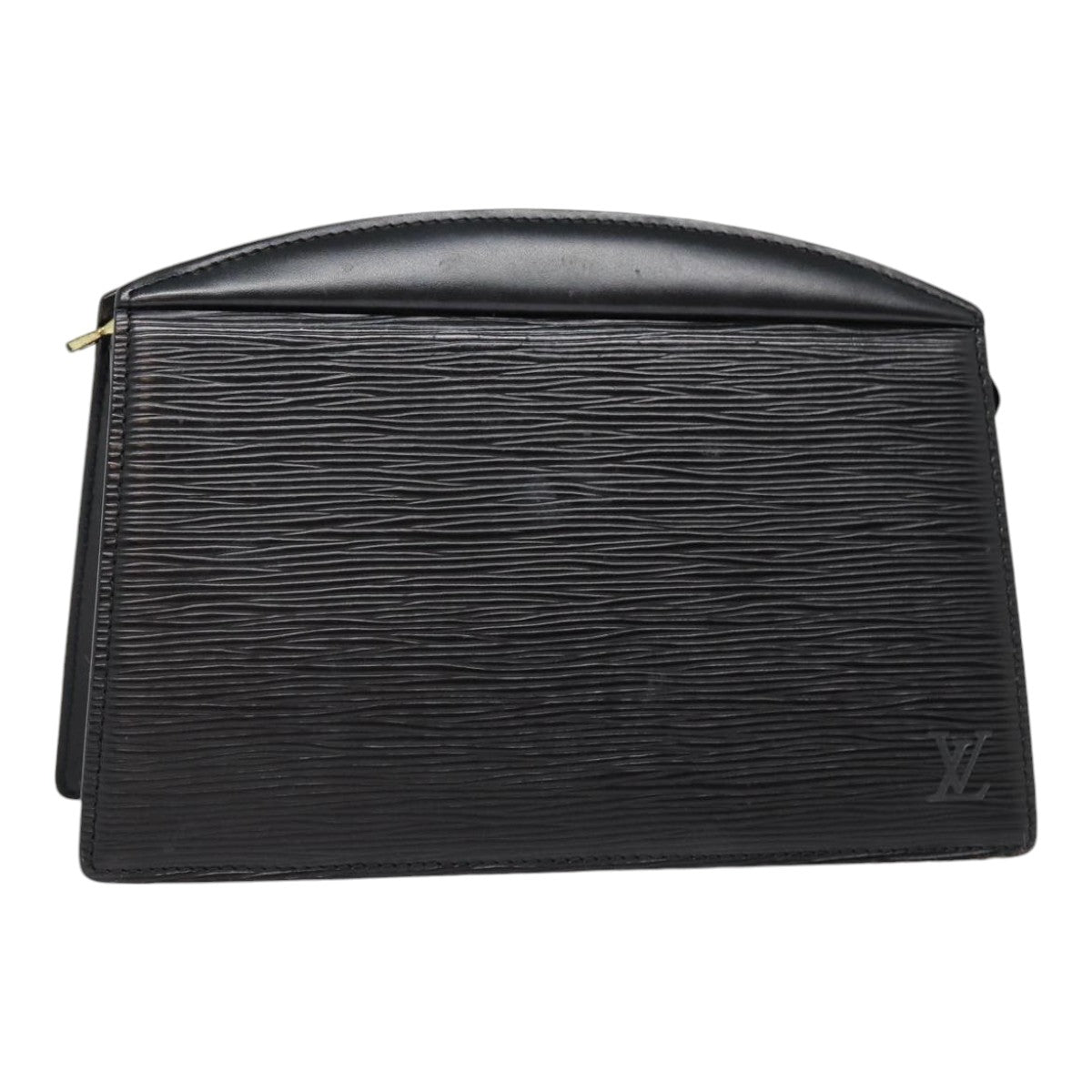 LOUIS VUITTON Epi Trousse Crete Pouch Black M48402 LV 85737