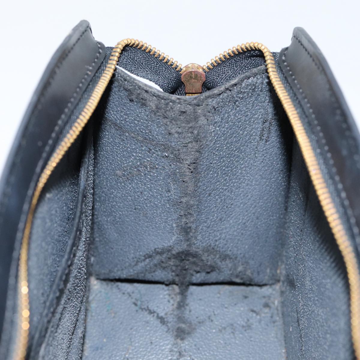 LOUIS VUITTON Epi Trousse Crete Pouch Black M48402 LV 85737