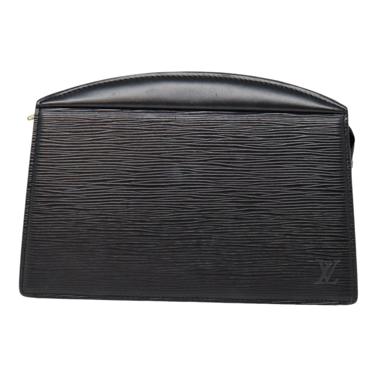 LOUIS VUITTON Epi Trousse Crete Pouch Black M48402 LV 85737