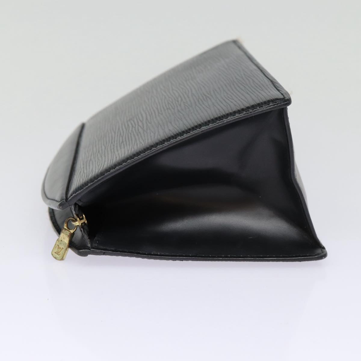 LOUIS VUITTON Epi Trousse Crete Pouch Black M48402 LV 85737