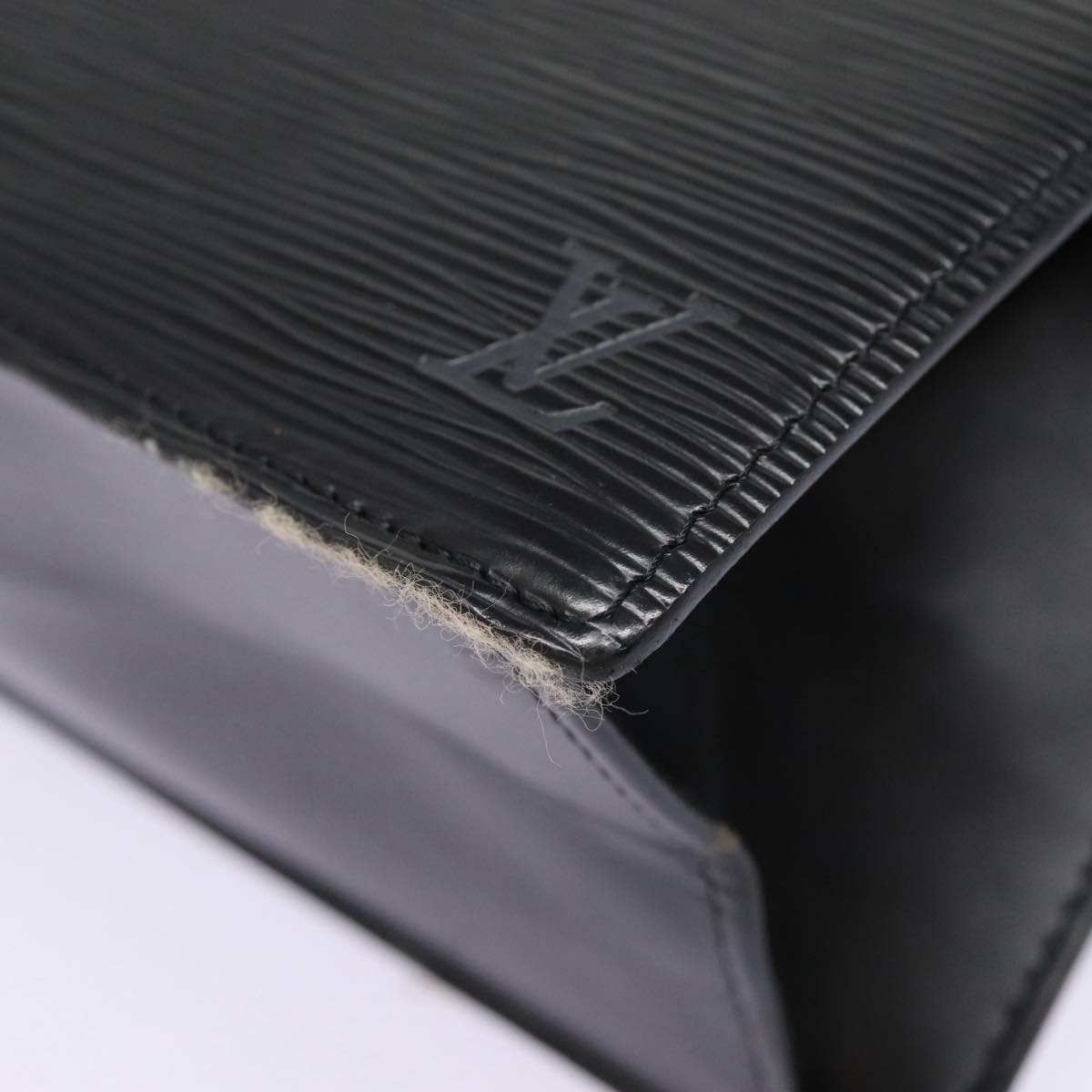 LOUIS VUITTON Epi Trousse Crete Pouch Black M48402 LV 85737