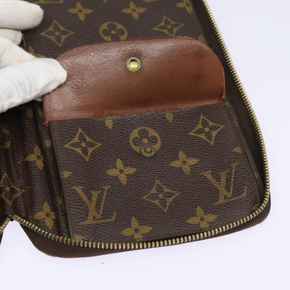 LOUIS VUITTON Monogram Poche Escapade Travel Case M60113 LV 85738