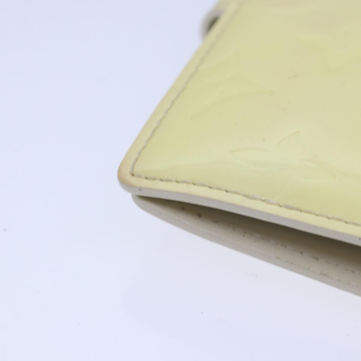 LOUIS VUITTON Vernis Agenda PM Day Planner Cover Perle R21010 LV 85800