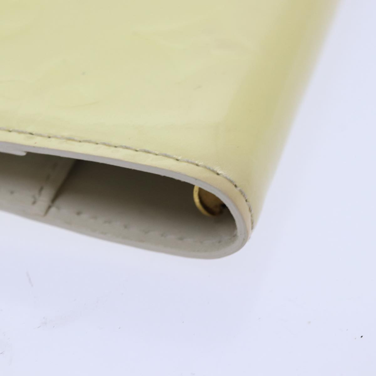 LOUIS VUITTON Vernis Agenda PM Day Planner Cover Perle R21010 LV 85800