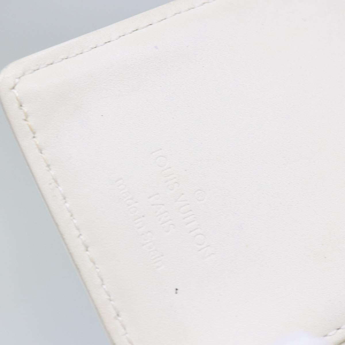 LOUIS VUITTON Vernis Agenda PM Day Planner Cover Perle R21010 LV 85800