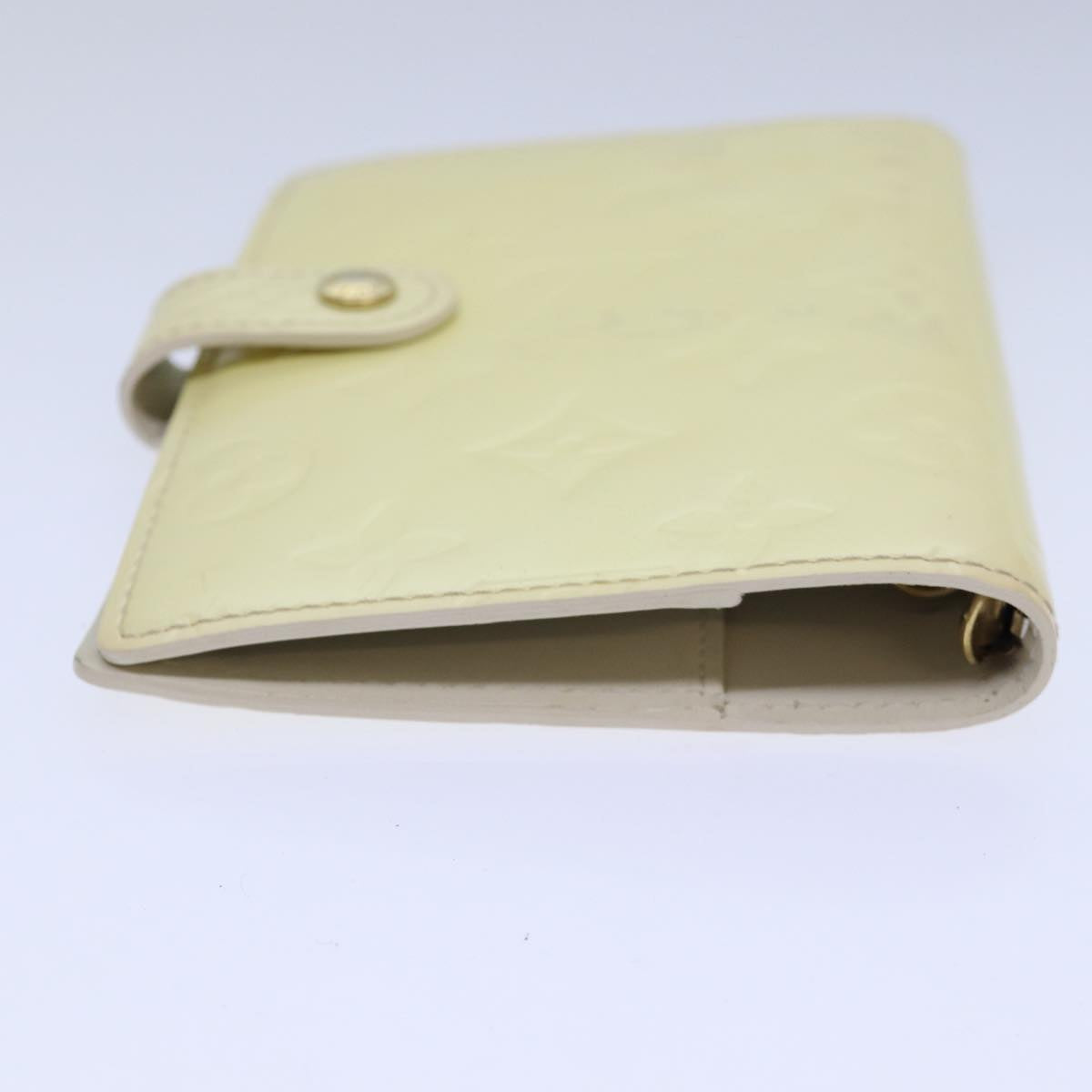 LOUIS VUITTON Vernis Agenda PM Day Planner Cover Perle R21010 LV 85800