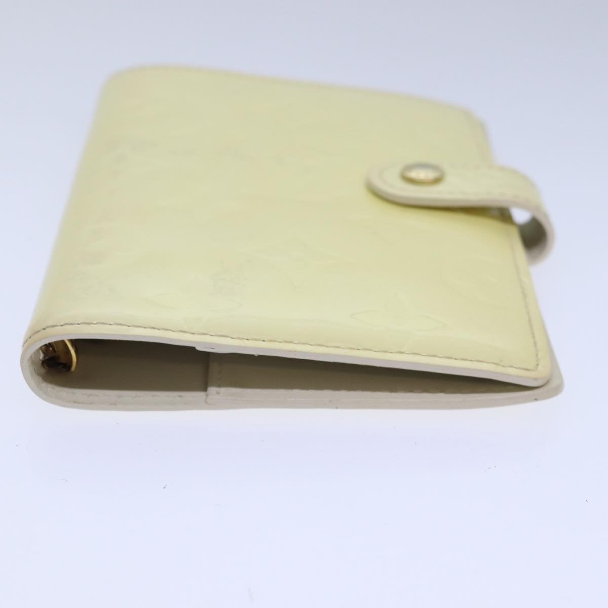 LOUIS VUITTON Vernis Agenda PM Day Planner Cover Perle R21010 LV 85800