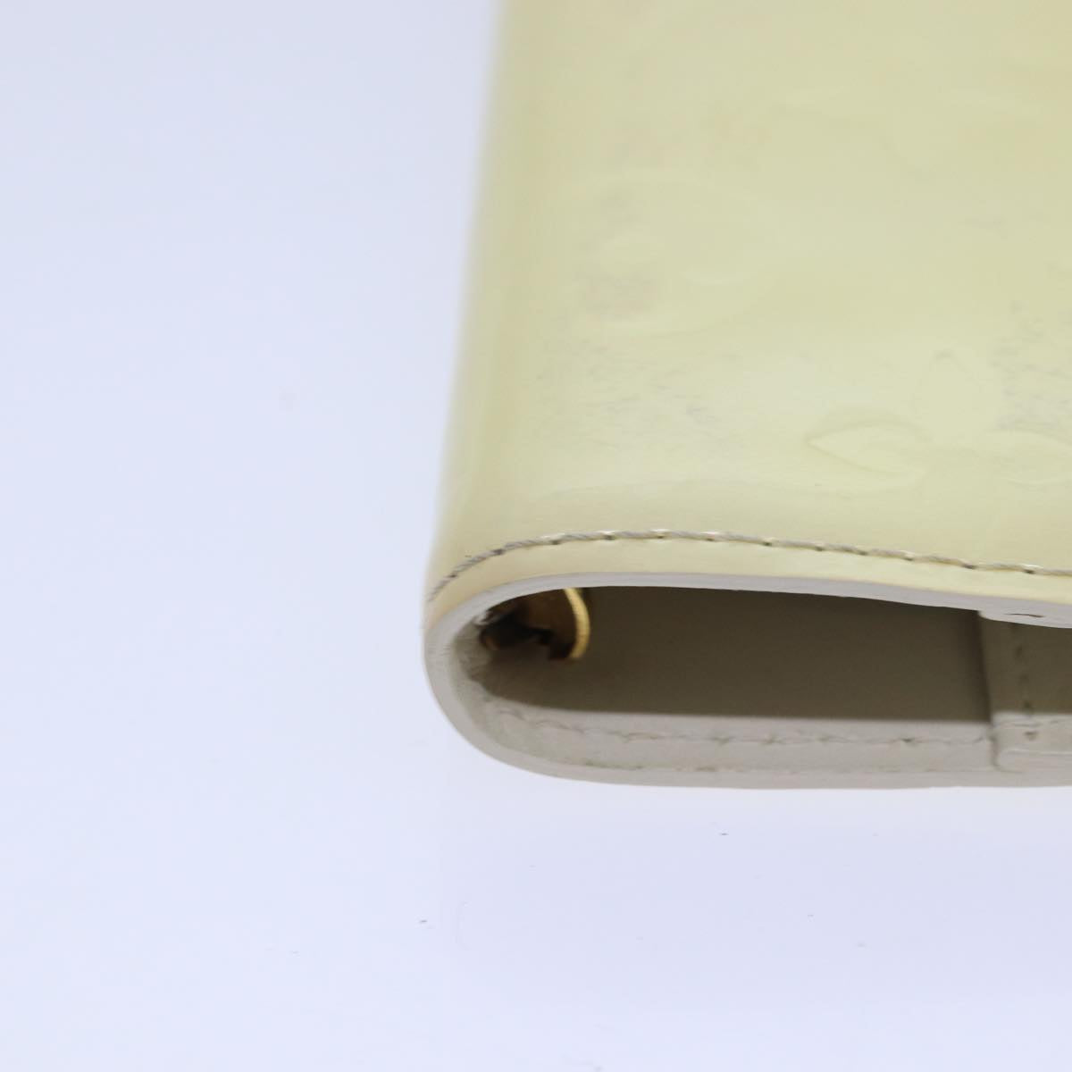LOUIS VUITTON Vernis Agenda PM Day Planner Cover Perle R21010 LV 85800
