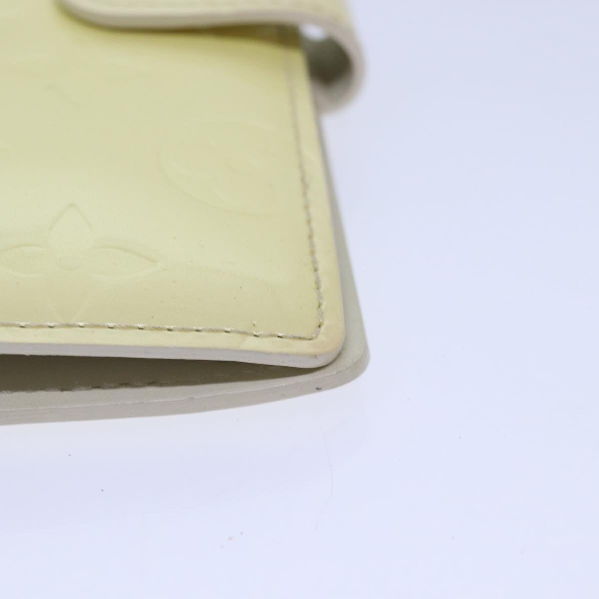 LOUIS VUITTON Vernis Agenda PM Day Planner Cover Perle R21010 LV 85800