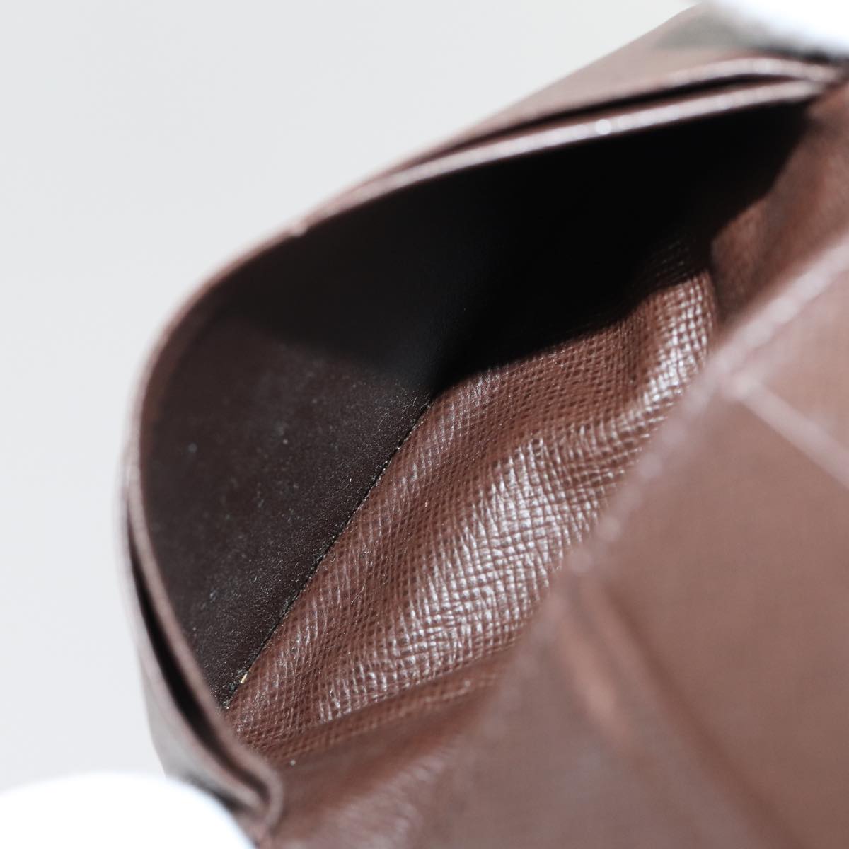 LOUIS VUITTON Damier Ebene Organizer Dupoch Card Case N61721 LV 85866
