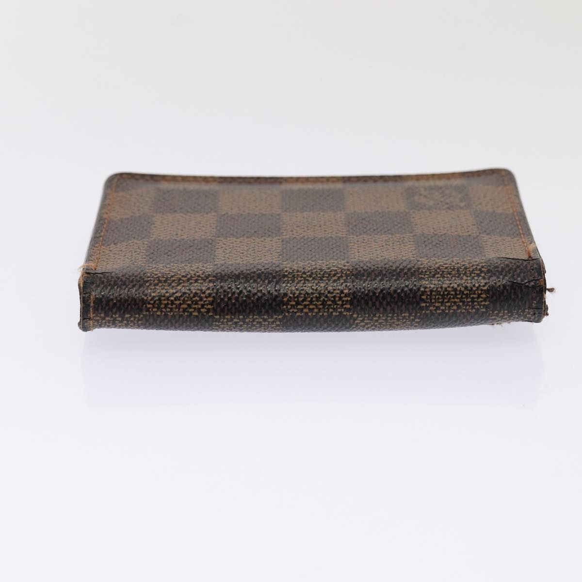 LOUIS VUITTON Damier Ebene Organizer Dupoch Card Case N61721 LV 85866