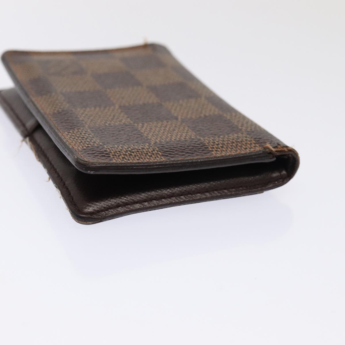 LOUIS VUITTON Damier Ebene Organizer Dupoch Card Case N61721 LV 85866