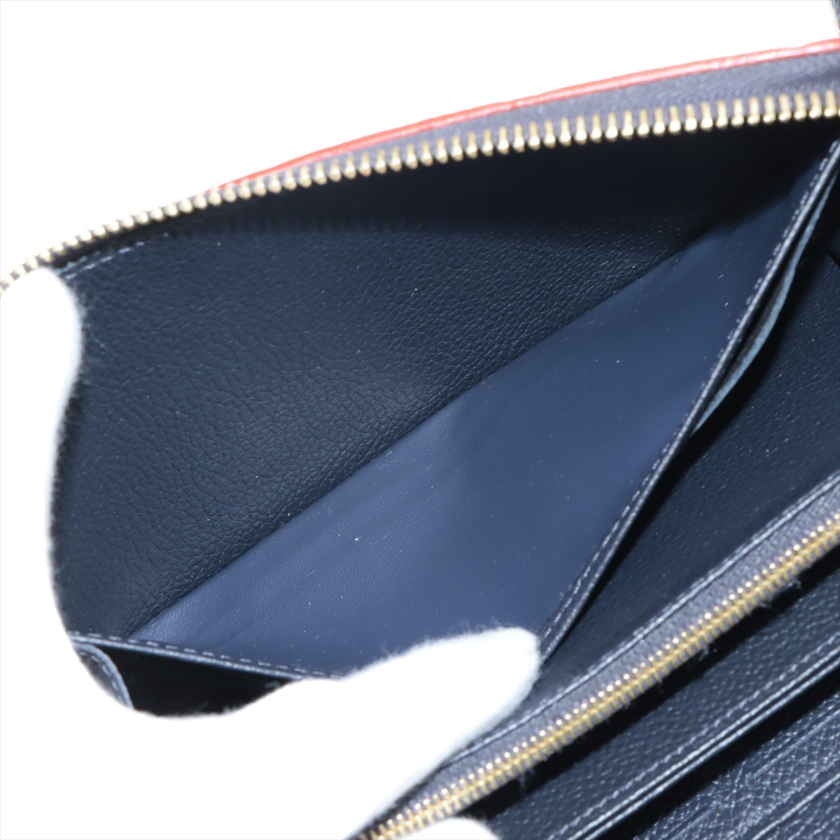 Louis Vuitton Monogram Amplant  Wallet M62121 Marine Round Zip Wallet