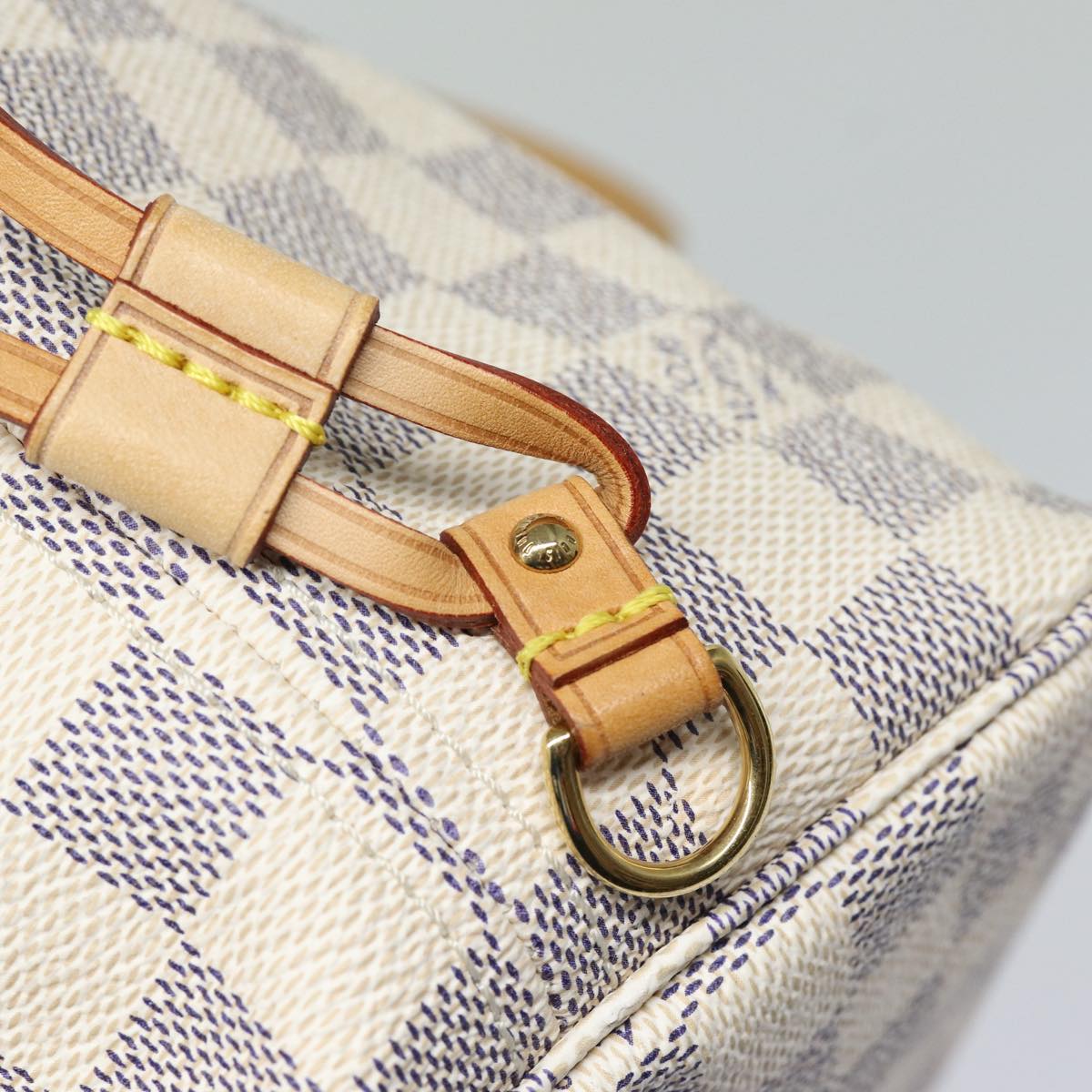 LOUIS VUITTON Damier Azur Neverfull MM Tote Bag N41605 LV 85930A