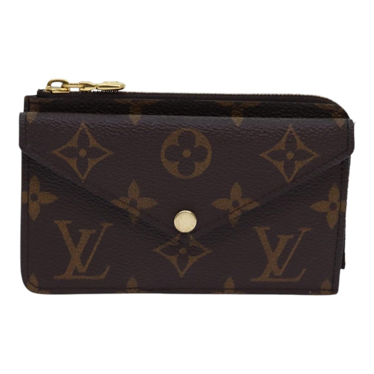 LOUIS VUITTON Monogram Porte Cartes Recto Verso Coin Purse M69431 LV 85933A