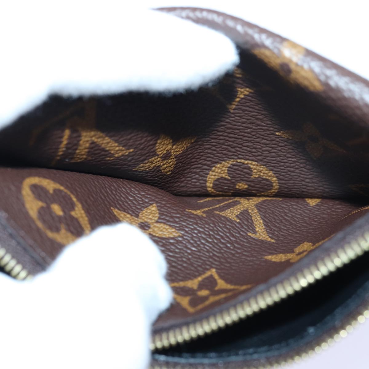 LOUIS VUITTON Monogram Porte Cartes Recto Verso Coin Purse M69431 LV 85933A