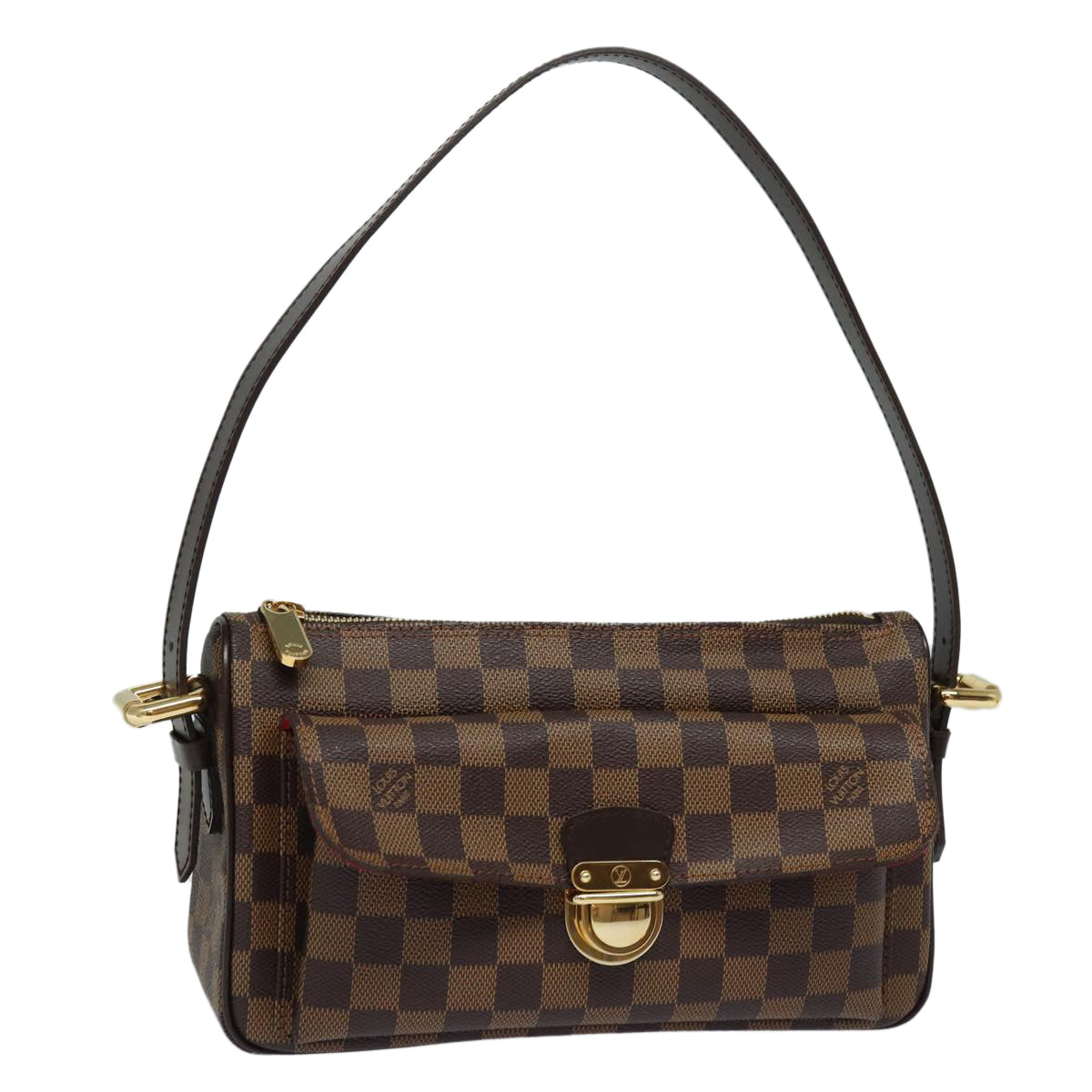 LOUIS VUITTON Damier Ebene Ravello GM Shoulder Bag N60006 LV 85940SA