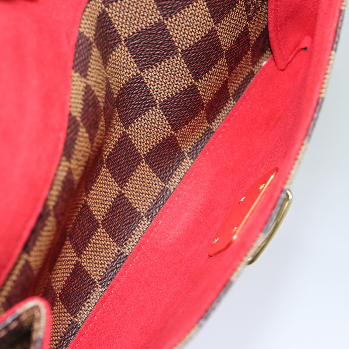 LOUIS VUITTON Damier Ebene Ravello GM Shoulder Bag N60006 LV 85940SA