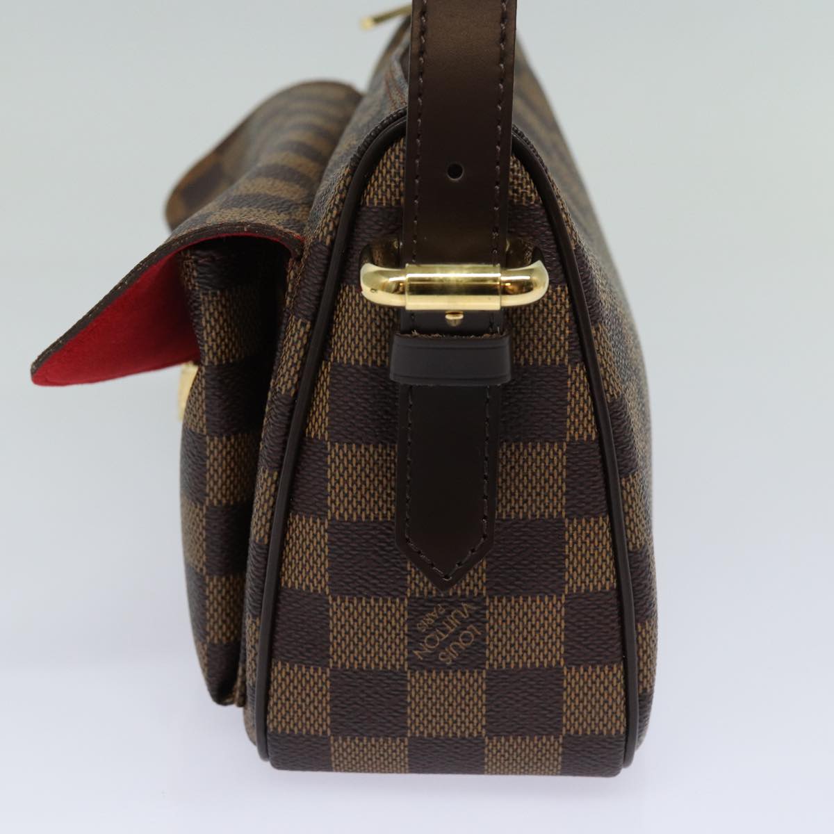 LOUIS VUITTON Damier Ebene Ravello GM Shoulder Bag N60006 LV 85940SA