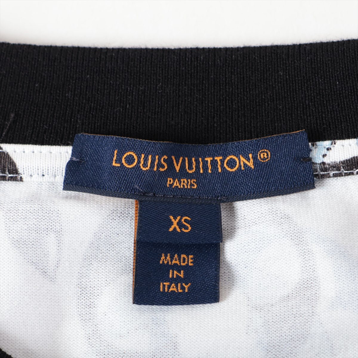 Louis Vuitton 24SS Cotton X Silk One Earrings XS  Blue X White RW241WW 3D Monogram  1AC1PS